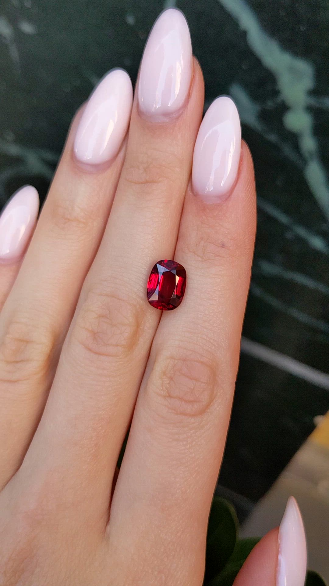 4.02 Ct. Ruby from Mozambique Size Video