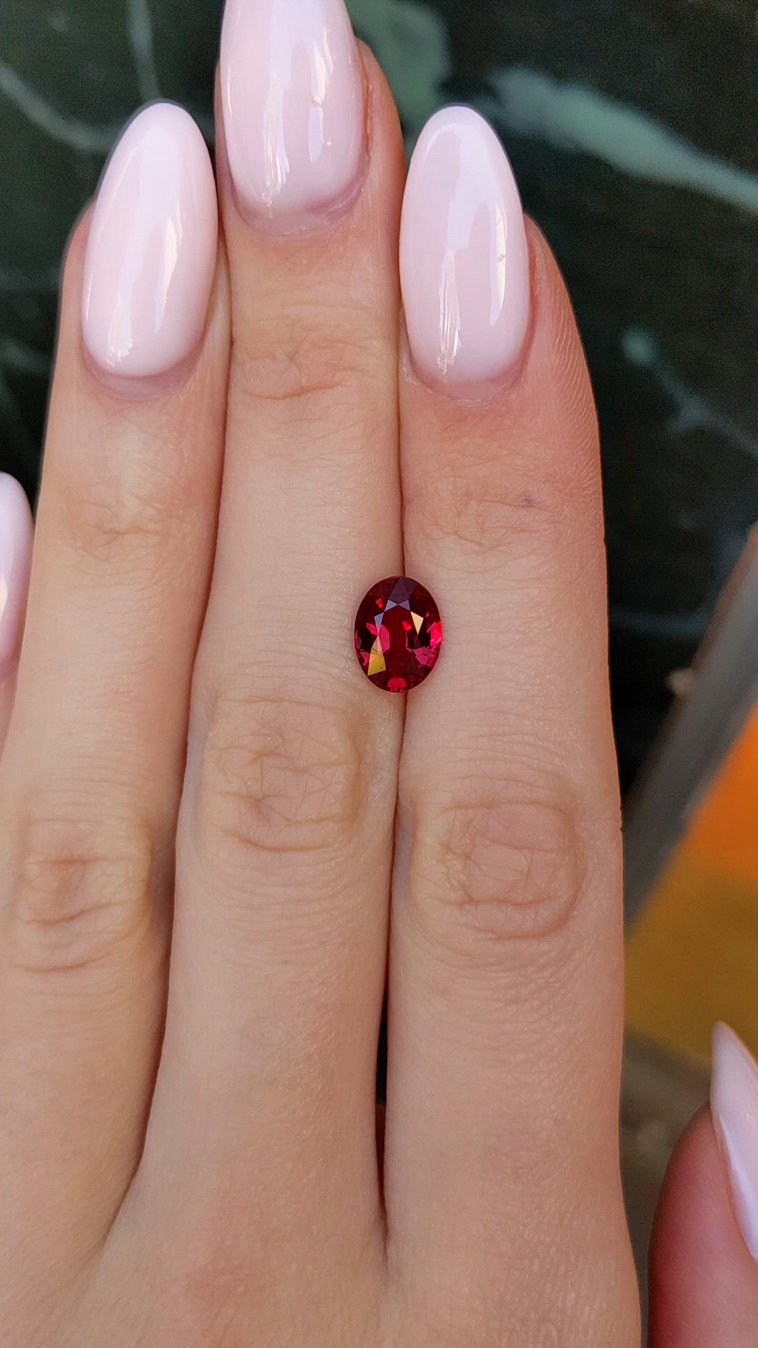 2.13 Ct. Ruby from Mozambique Size Video