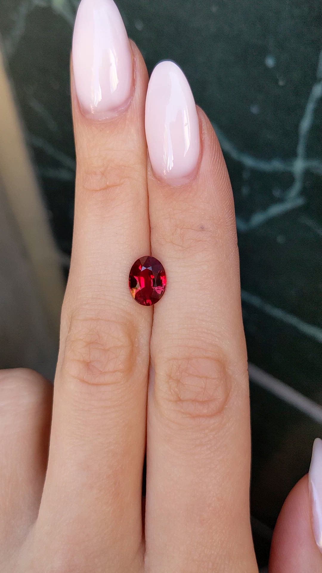 2.13 Ct. Ruby from Mozambique Size Video