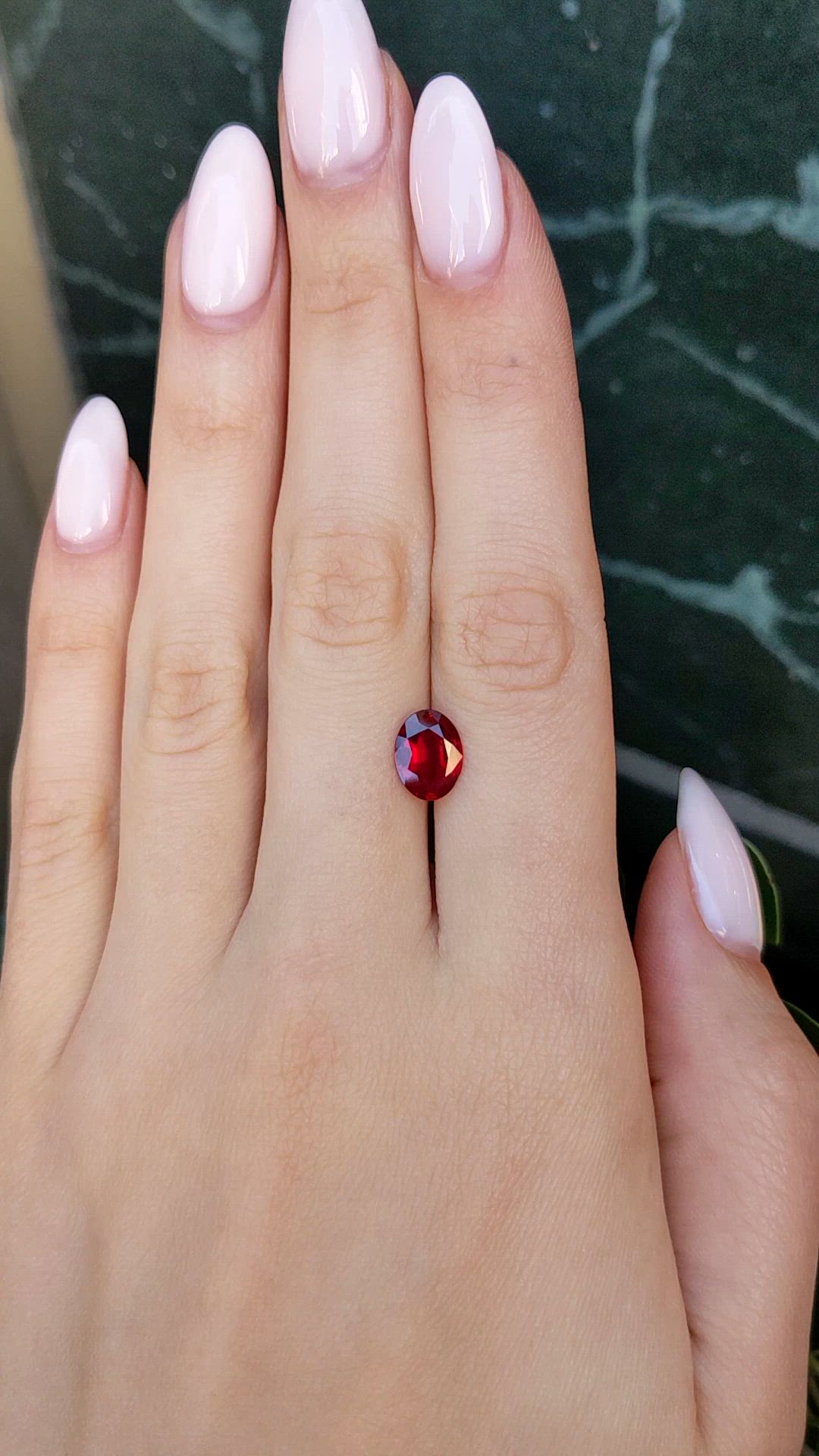 2.01 Ct. Ruby from Mozambique Size Video