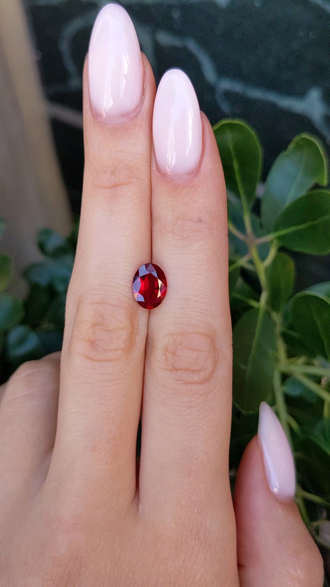2.01 Ct. Ruby from Mozambique Size Video