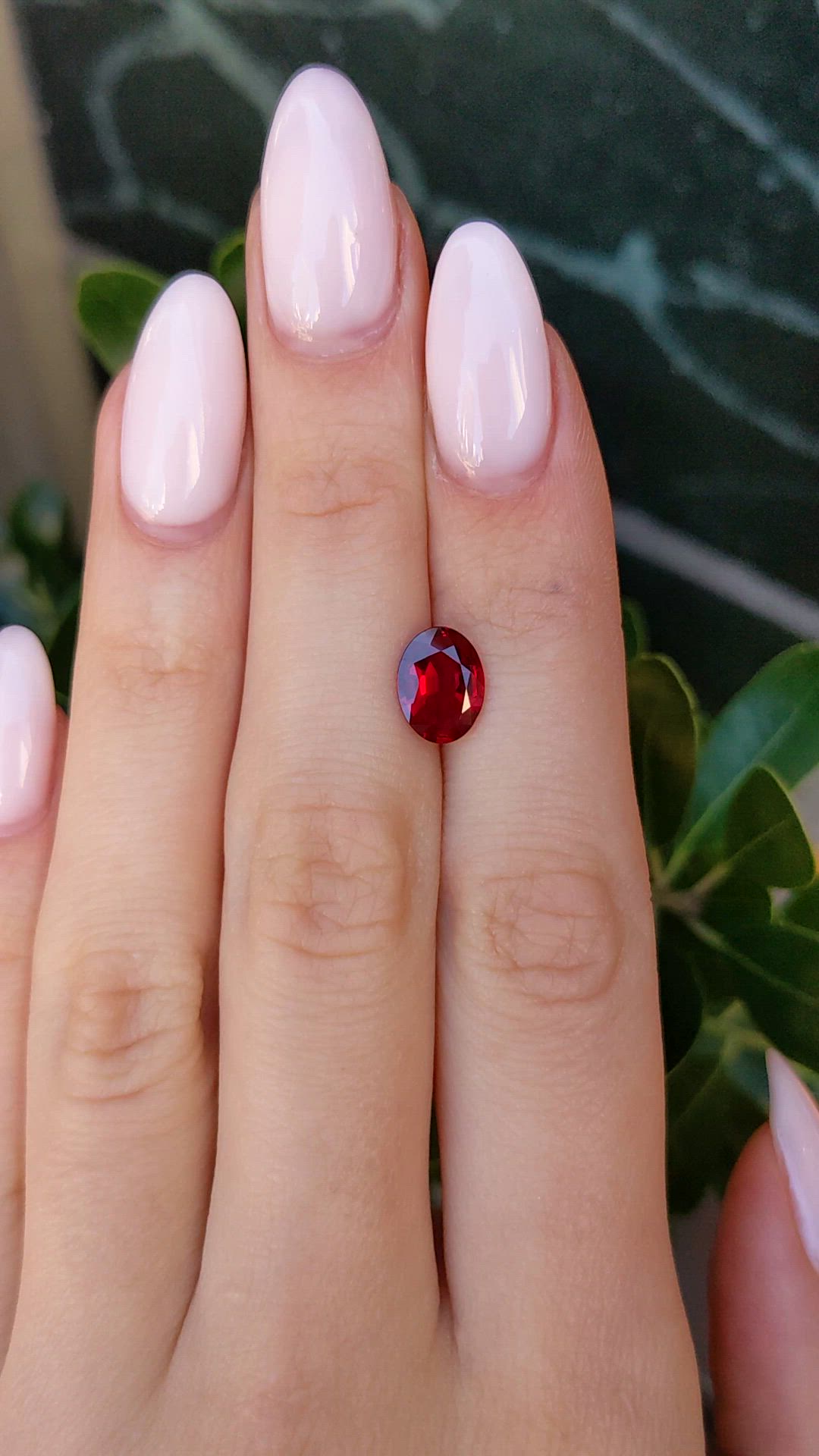 2.01 Ct. Ruby from Mozambique Size Video