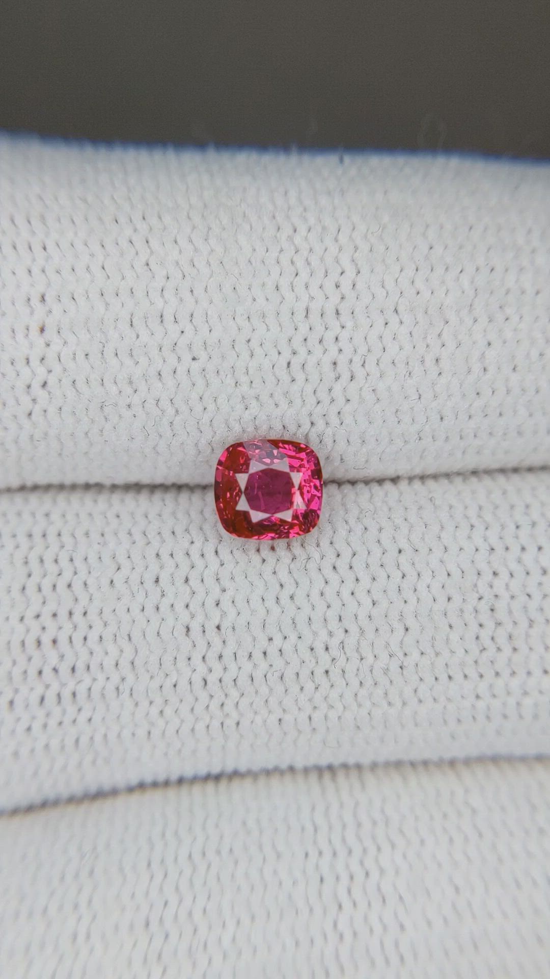 1.02 Ct. Ruby from Mozambique Size Video