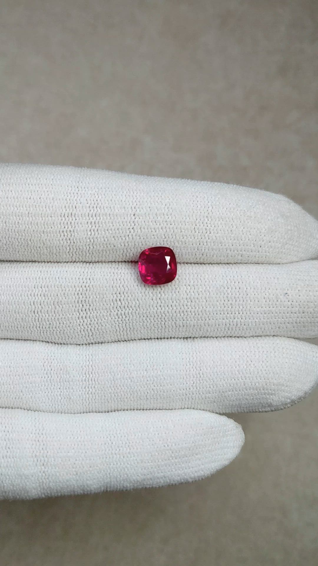 2.76 Ct. Ruby from Burma (Myanmar) Size Video