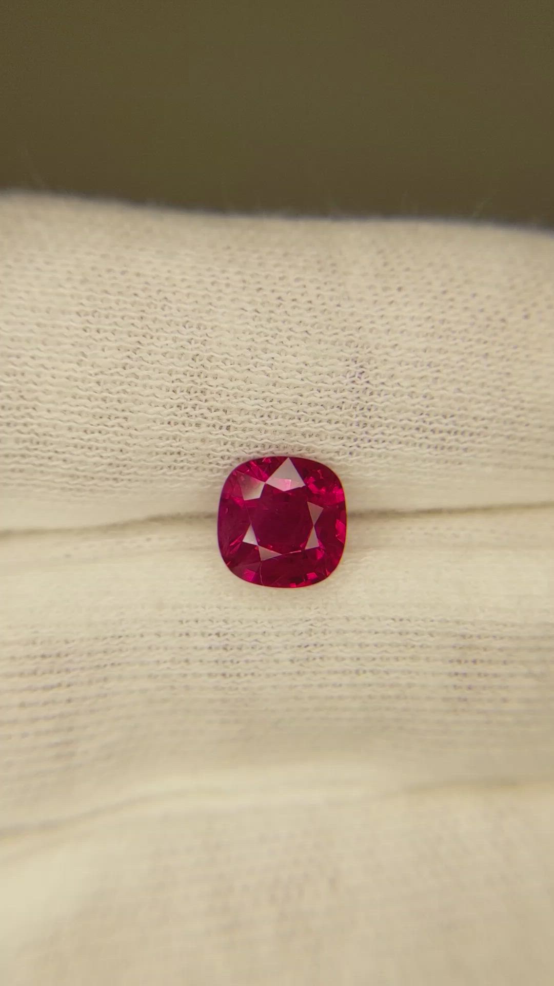 1.76 Ct. Ruby from Burma (Myanmar) Size Video