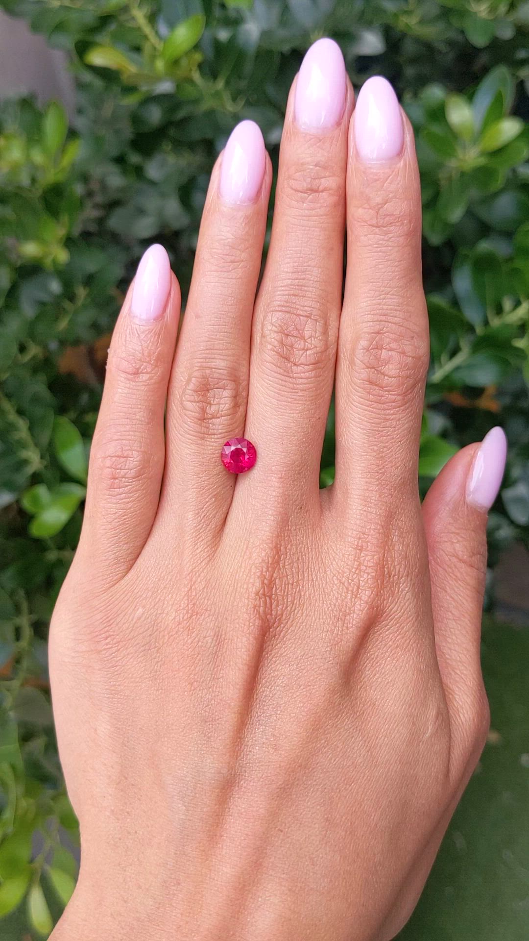1.49 Ct. Ruby from Burma (Myanmar) Size Video