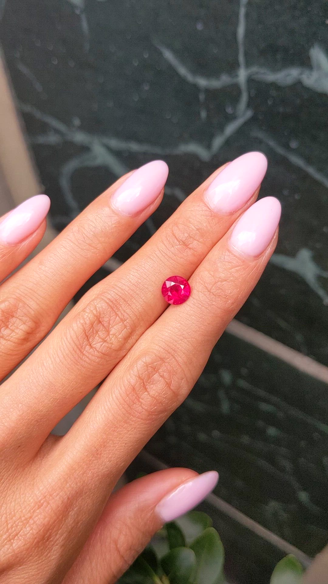 1.49 Ct. Ruby from Burma (Myanmar) Size Video