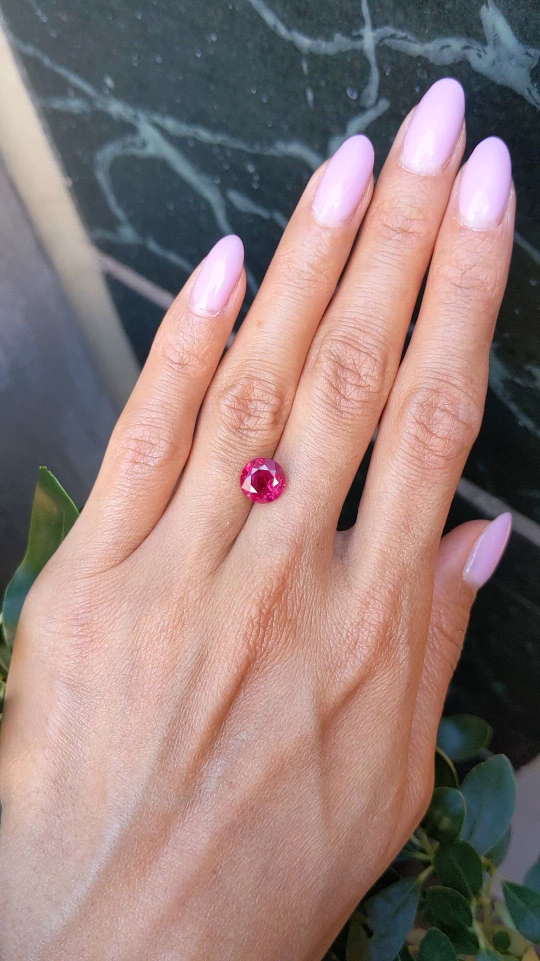 3.15 Ct. Ruby from Burma (Myanmar) Size Video
