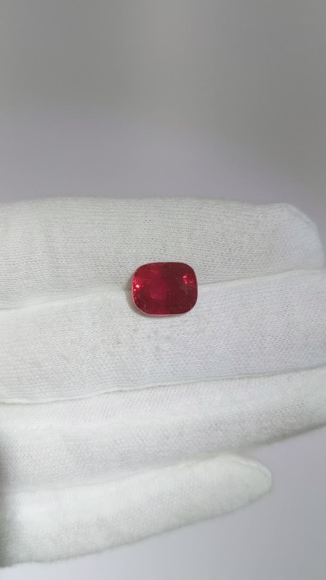 6.03 Ct. Ruby from Mozambique Size Video