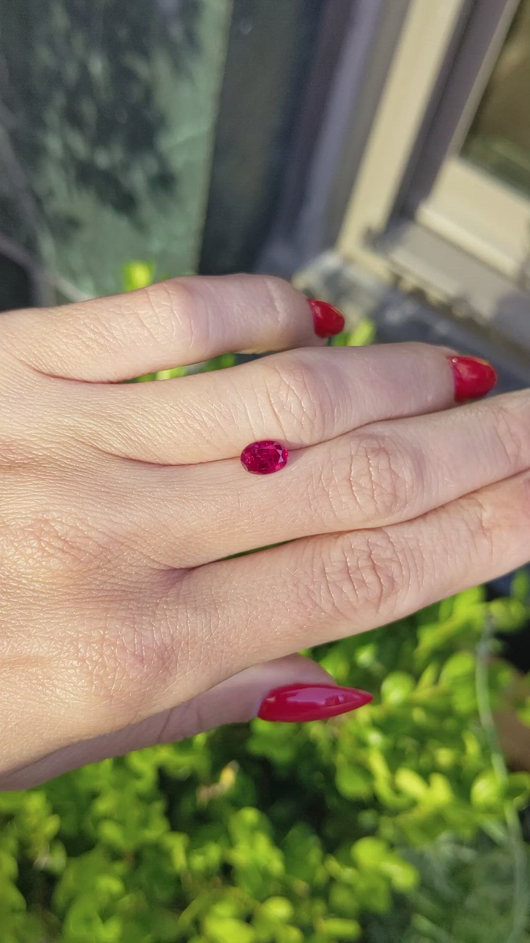 1.10 Ct. Ruby from Burma (Myanmar) Size Video