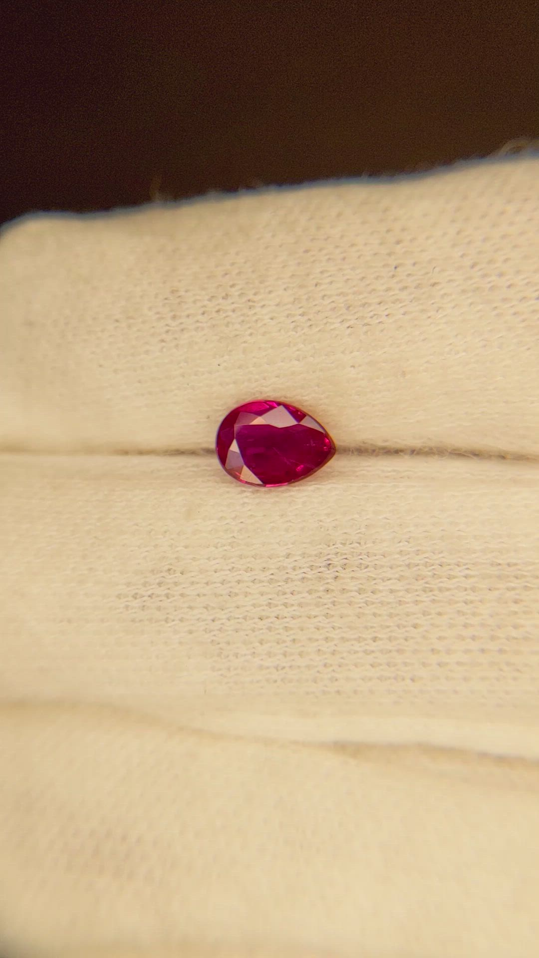 0.70 Ct. Ruby from Thailand Size Video