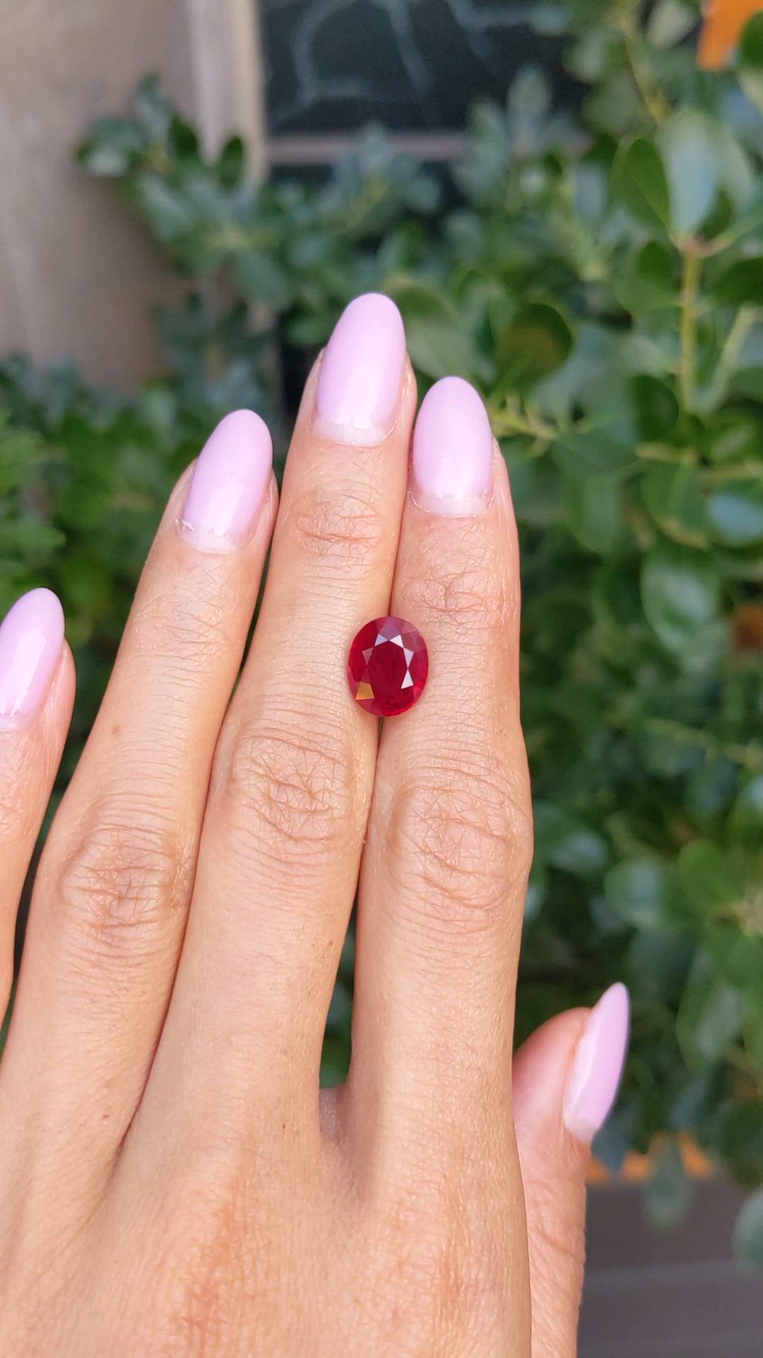 4.01 Ct. Ruby from Burma (Myanmar) Size Video