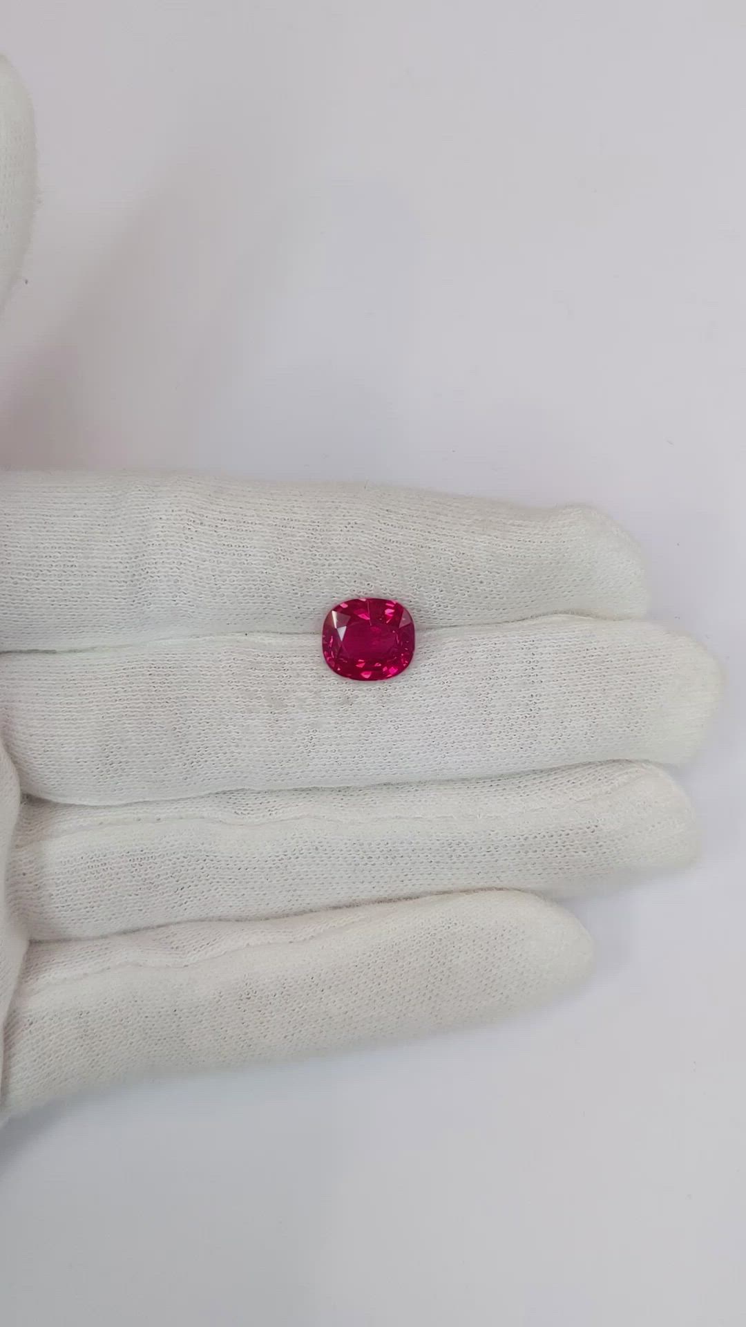 4.04 Ct. Ruby from Mozambique Size Video