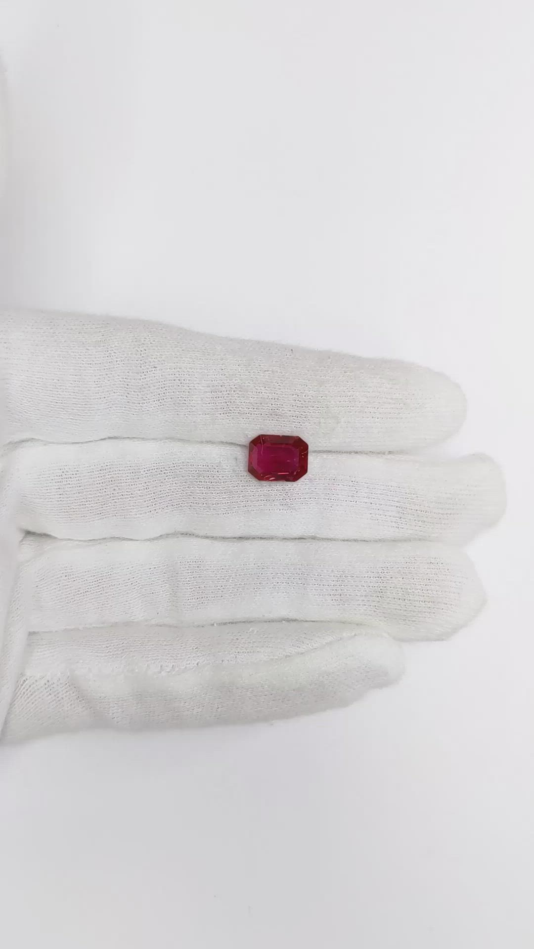 2.53 Ct. Ruby from Madagascar Size Video